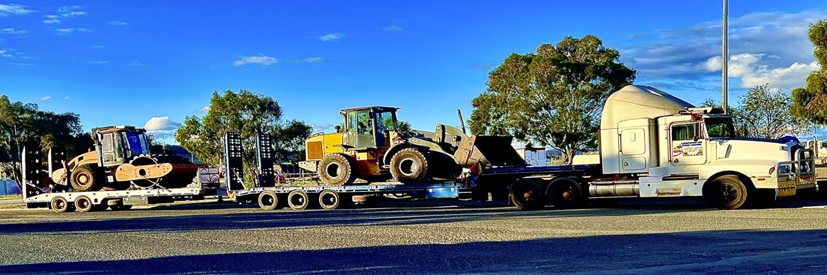 Heavy equipment transport services