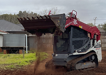 Building site cleanup service